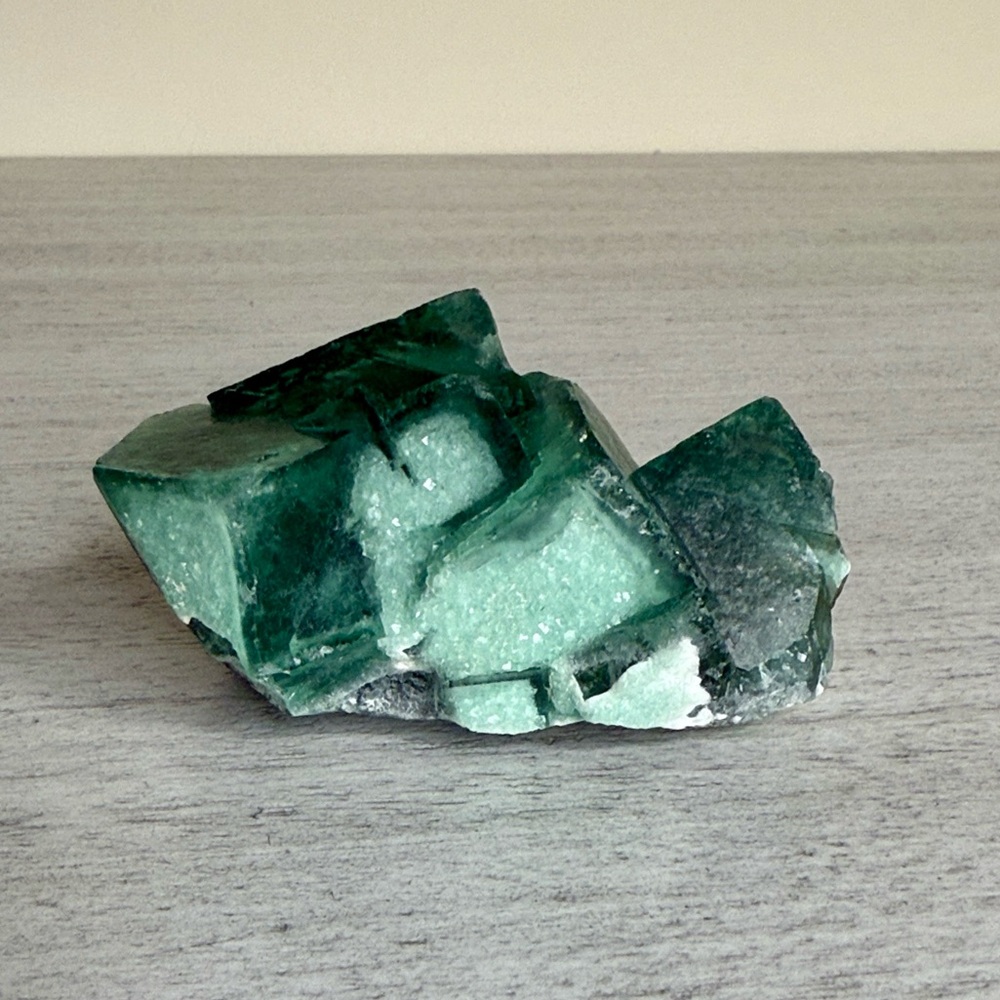 Green Cube Fluorite Raw Specimen - Picture 6 of 10